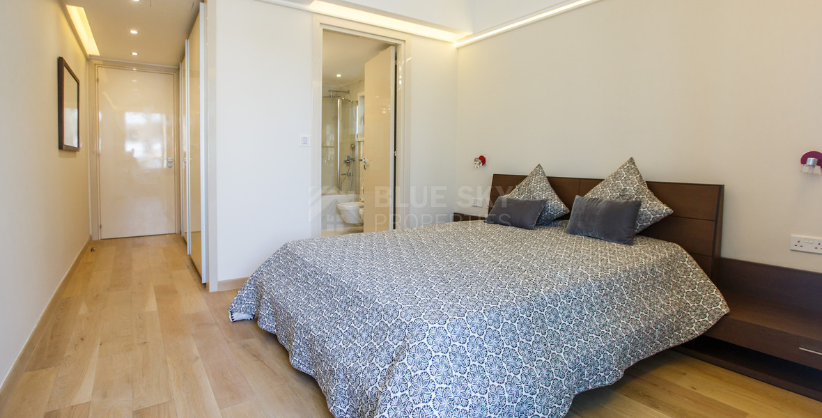 Luxury Seafront 3-Bedroom Apartment for Long-Term Rent in Dasoudi Park, Limassol
