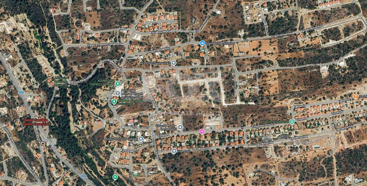 Residential Land for Sale in Souni-Zanakia – 54,168 m²