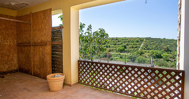 Four Bedroom Detached House for Sale in Kathikas, Paphos with Large Plot & Garden