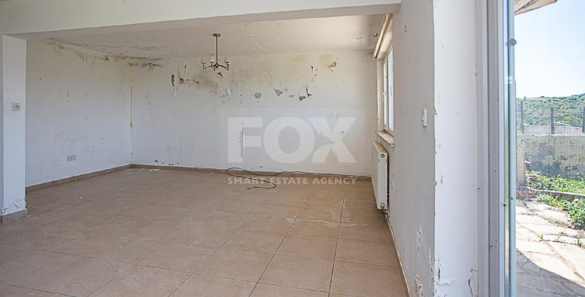 Four Bedroom Detached House for Sale in Kathikas, Paphos with Large Plot & Garden