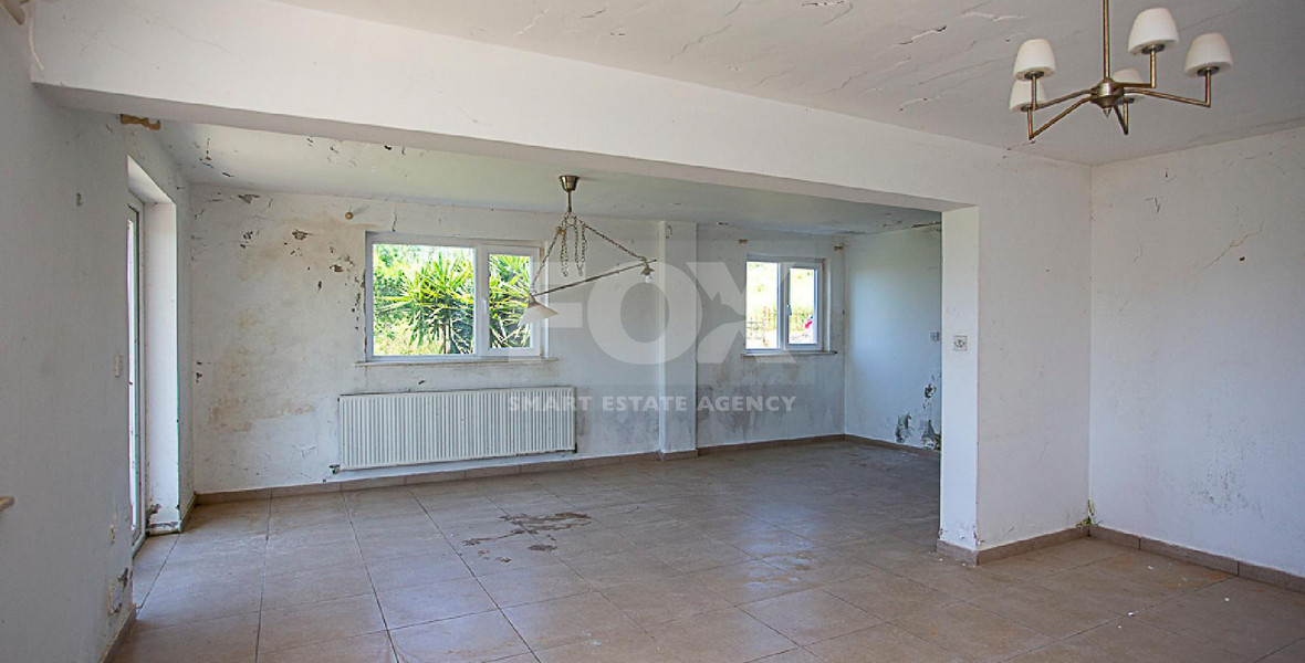Four Bedroom Detached House for Sale in Kathikas, Paphos with Large Plot & Garden