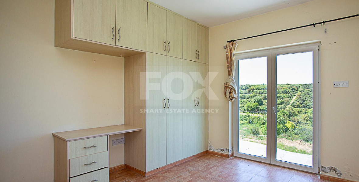 Four Bedroom Detached House for Sale in Kathikas, Paphos with Large Plot & Garden
