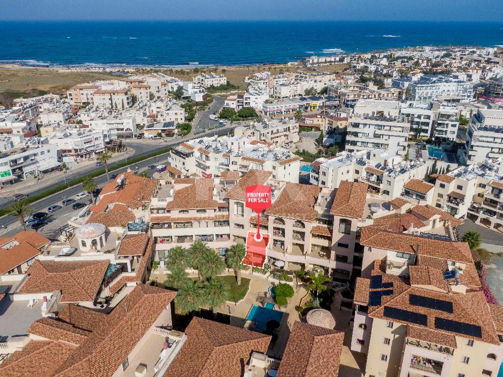 Two-Bedroom Maisonette for Sale in Prime Paphos Location Near Kings Avenue Mall- Separated title deed is available