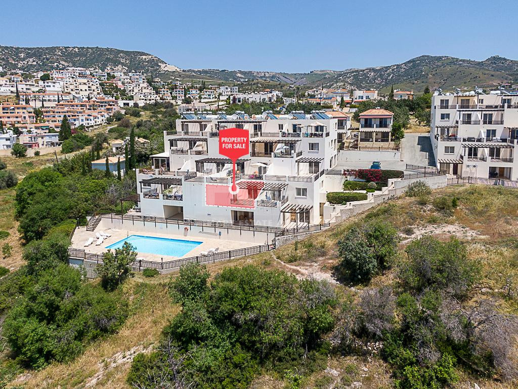 For sale, one-Bedroom Apartment with Sea Views and Pool Access in Pegeia, Paphos