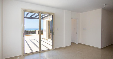 Ground Floor one Bedroom Apartment for sale in Pegeia with Scenic Views & Communal Pool, for sale