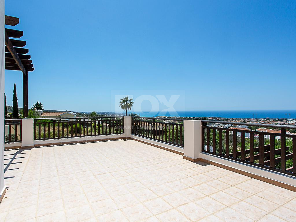 Ground Floor one Bedroom Apartment for sale in Pegeia with Scenic Views & Communal Pool, for sale