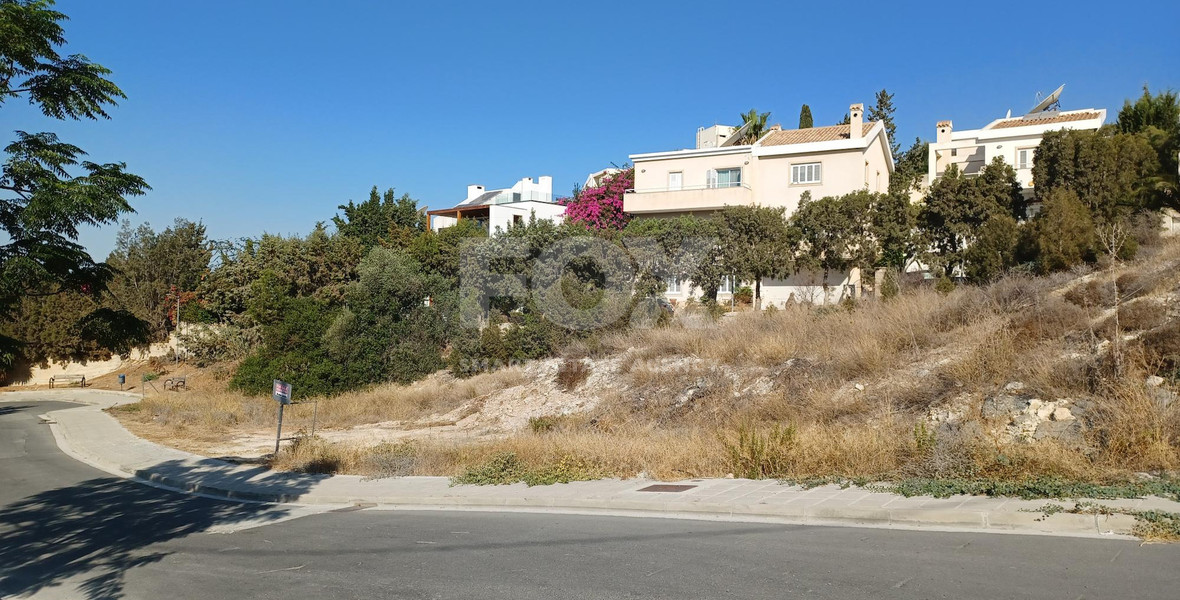 For Sale Residential Plot with Panoramic Sea Views in Agios Tychonas