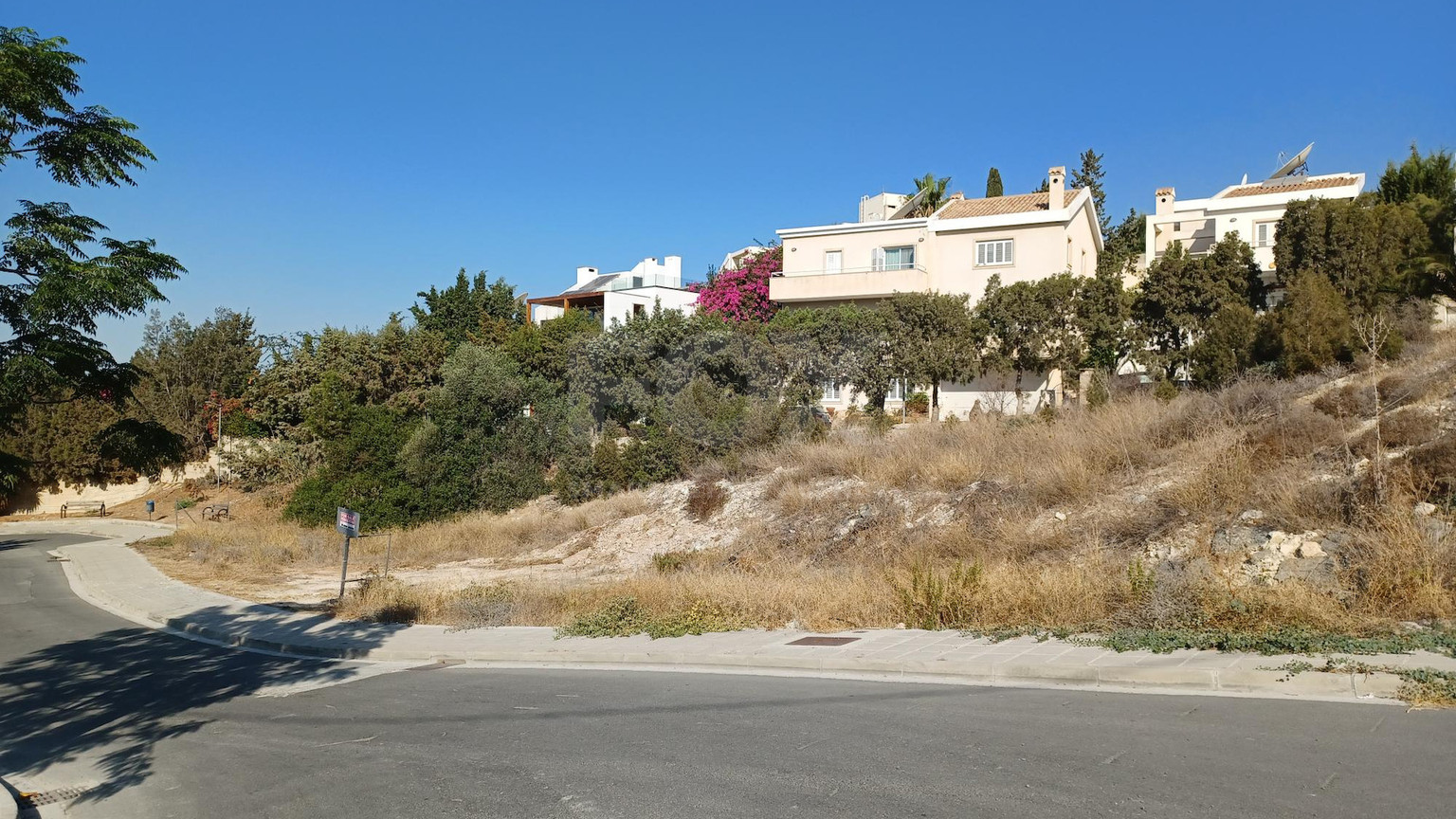For Sale Residential Plot with Panoramic Sea Views in Agios Tychonas