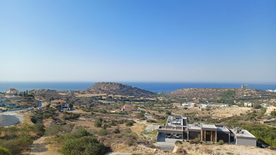 For Sale Residential Plot with Panoramic Sea Views in Agios Tychonas