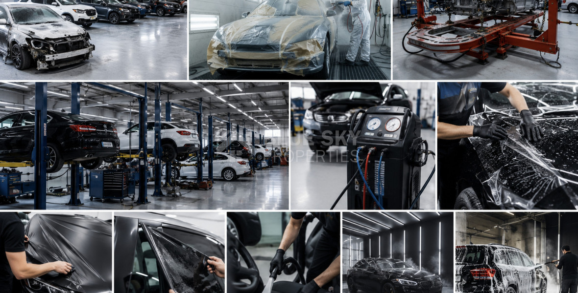Premium Multifunctional Automotive Center for Sale in Limassol