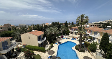 Sea Views & Pool Views: Prime One Bed Apartment in Tombs of the Kings, Paphos