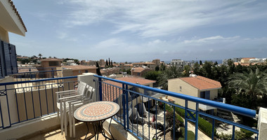 Sea Views & Pool Views: Prime One Bed Apartment in Tombs of the Kings, Paphos