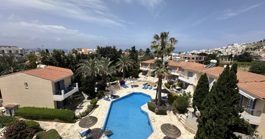 Sea Views & Pool Views: Prime One Bed Apartment in Tombs of the Kings, Paphos