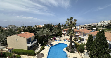 Sea Views & Pool Views: Prime One Bed Apartment in Tombs of the Kings, Paphos
