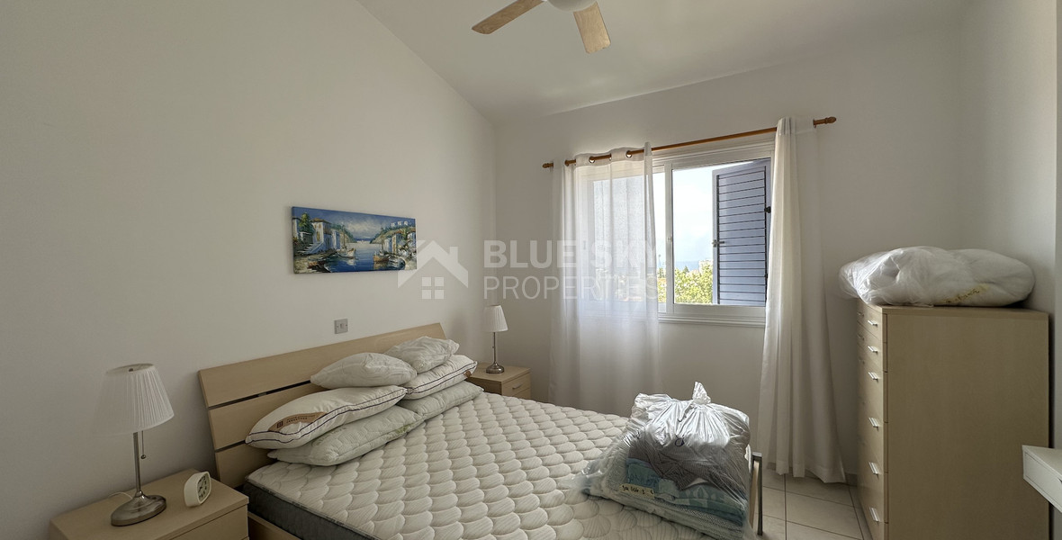 Sea Views & Pool Views: Prime One Bed Apartment in Tombs of the Kings, Paphos