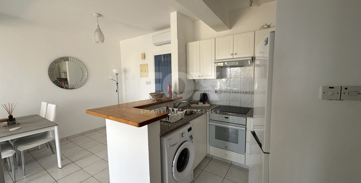 Sea Views & Pool Views: Prime One Bed Apartment in Tombs of the Kings, Paphos