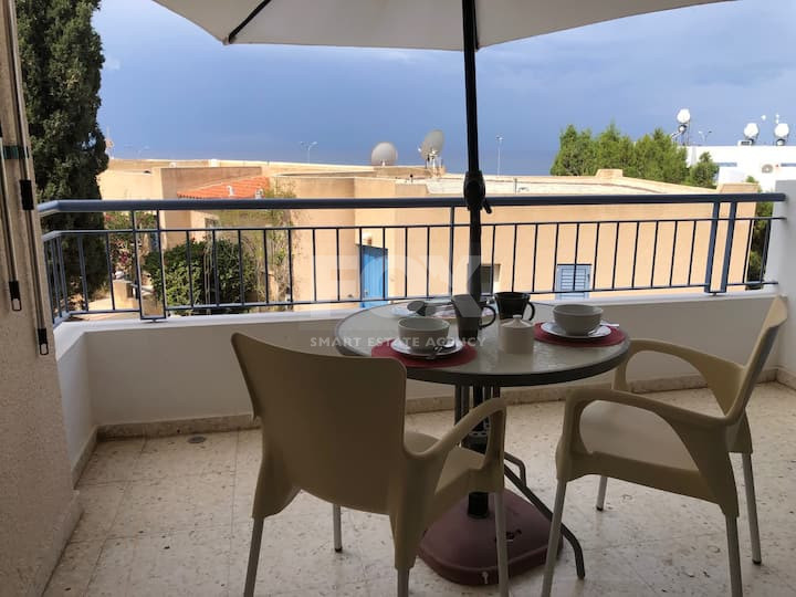 One Bed Apartment with Sea Views in Tombs of the kings, Paphos