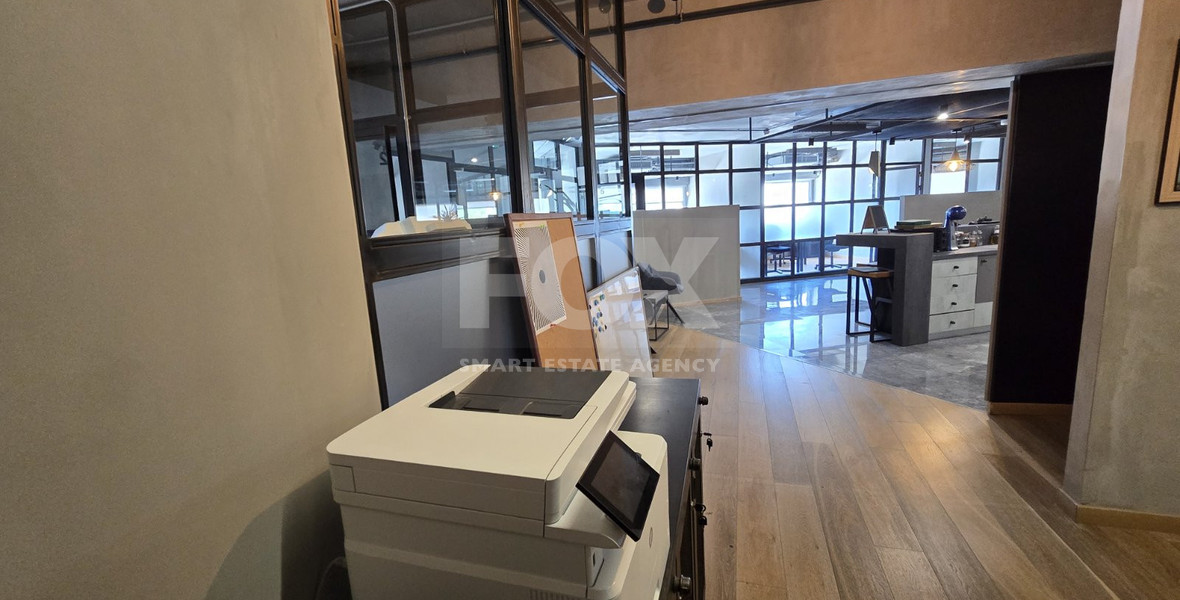 Industrial Style Office For Rent In The Heart Of Limassol