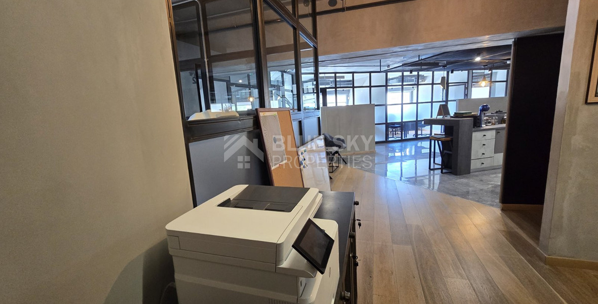Industrial Style Office For Rent In The Heart Of Limassol