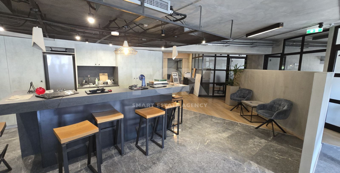 Industrial Style Office For Rent In The Heart Of Limassol