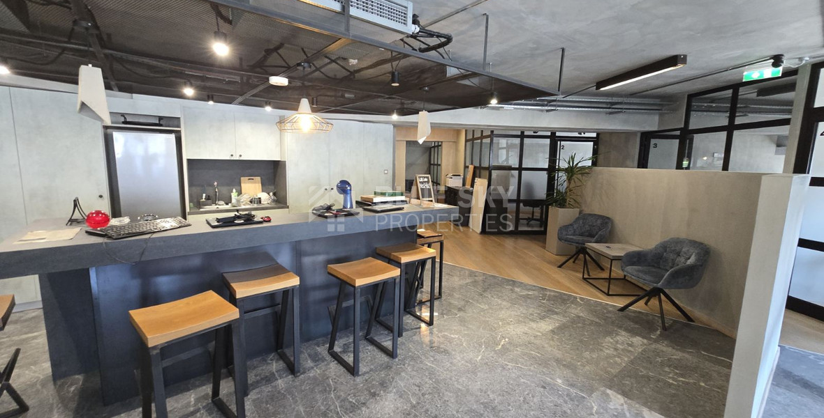 Industrial Style Office For Rent In The Heart Of Limassol