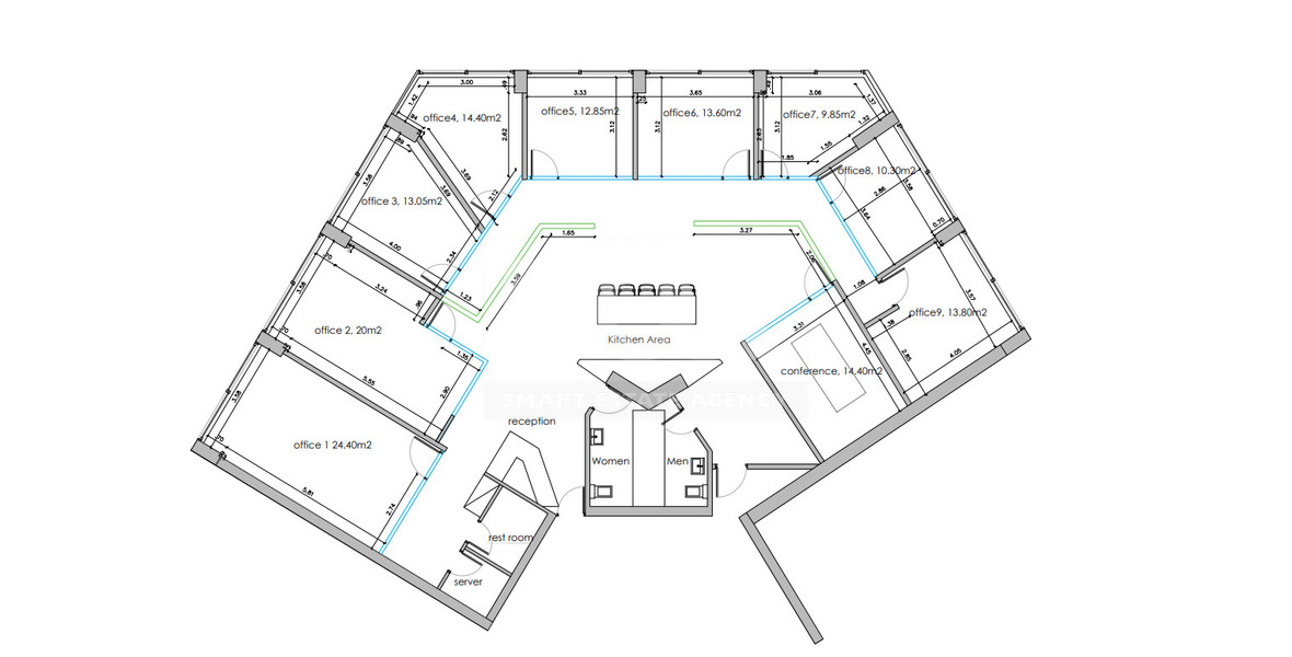 Industrial Style Office For Rent In The Heart Of Limassol