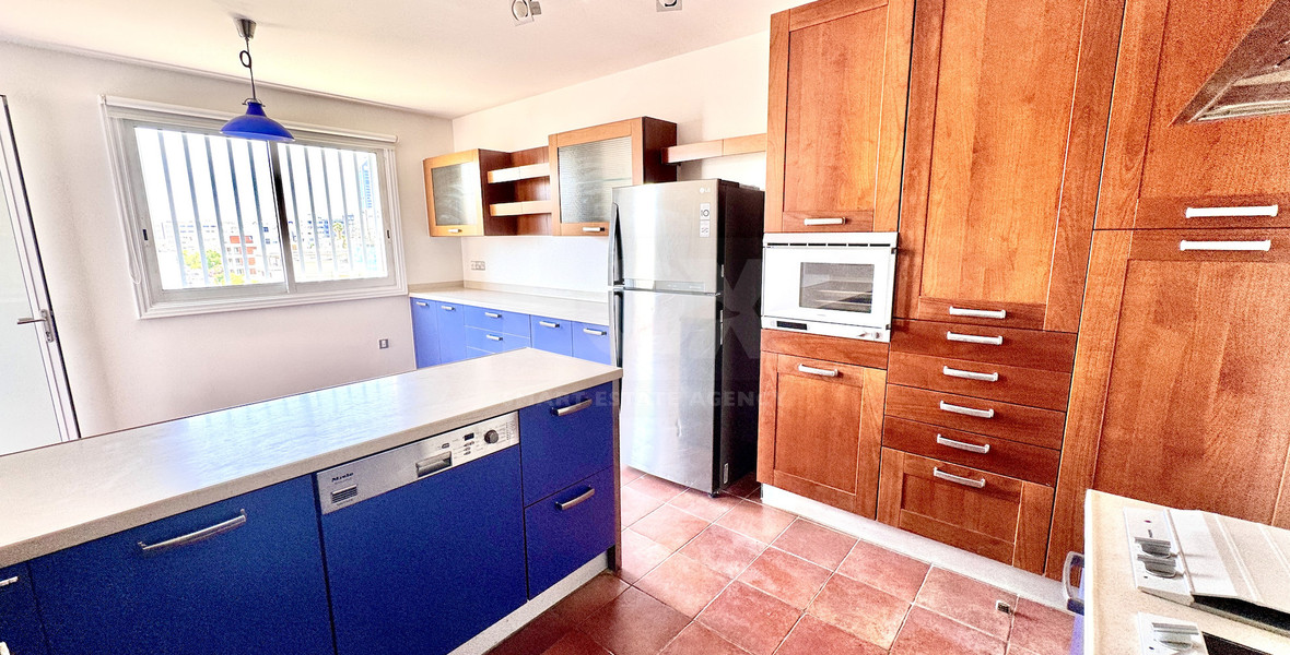 Spacious Three Bedroom Apartment Plus Office In Neapoli For Rent