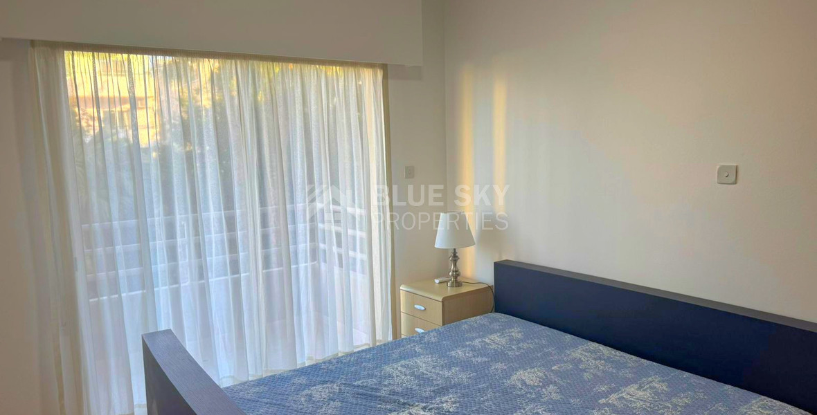 Just 200 meters from the sea, a spacious Two - bedroom apartment for rent in the heart of Neapoli, Limassol.