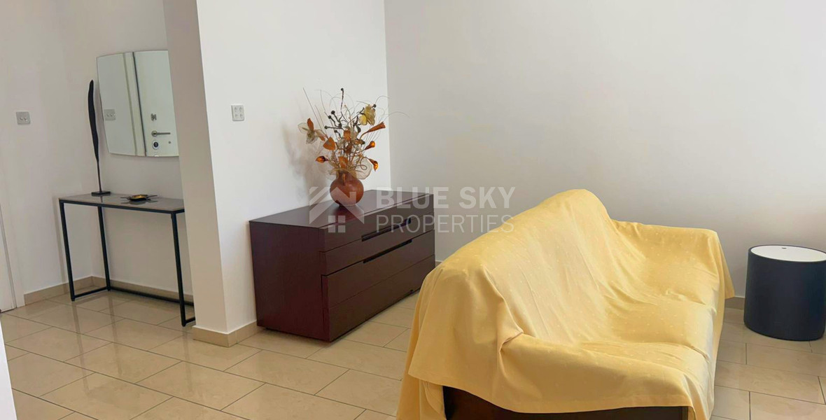 Just 200 meters from the sea, a spacious Two - bedroom apartment for rent in the heart of Neapoli, Limassol.