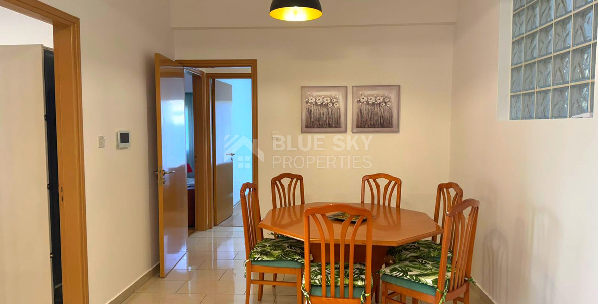Just 200 meters from the sea, a spacious Two - bedroom apartment for rent in the heart of Neapoli, Limassol.