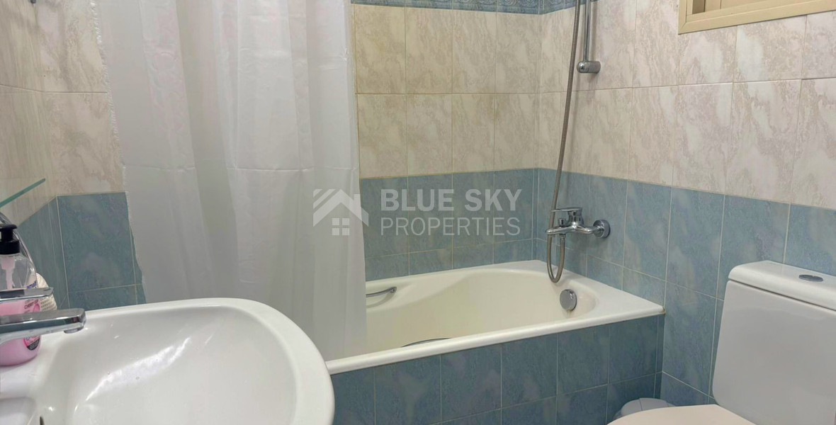 Just 200 meters from the sea, a spacious Two - bedroom apartment for rent in the heart of Neapoli, Limassol.