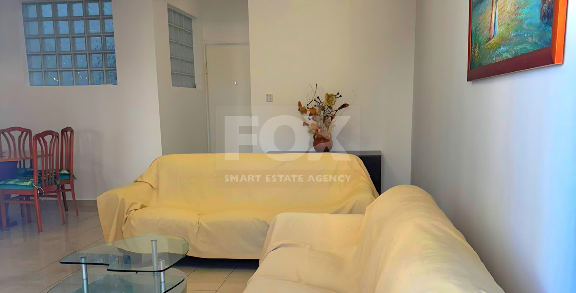 Just 200 meters from the sea, a spacious Two - bedroom apartment for rent in the heart of Neapoli, Limassol.