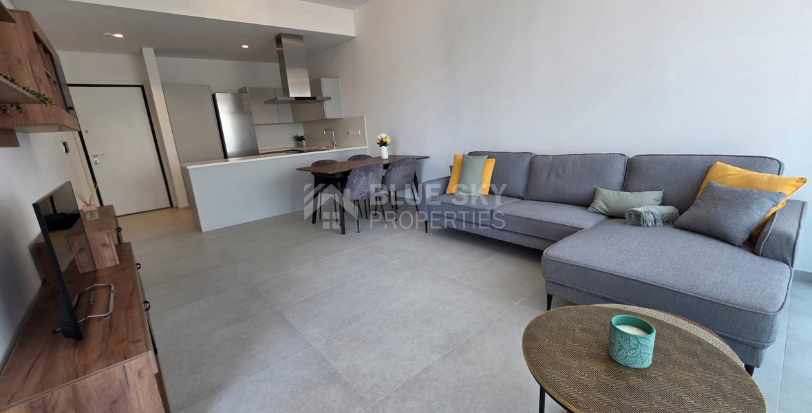 Brand-New Fully Furnished Two Bedroom Apartment for Rent in Historical Limassol Near the Seafront