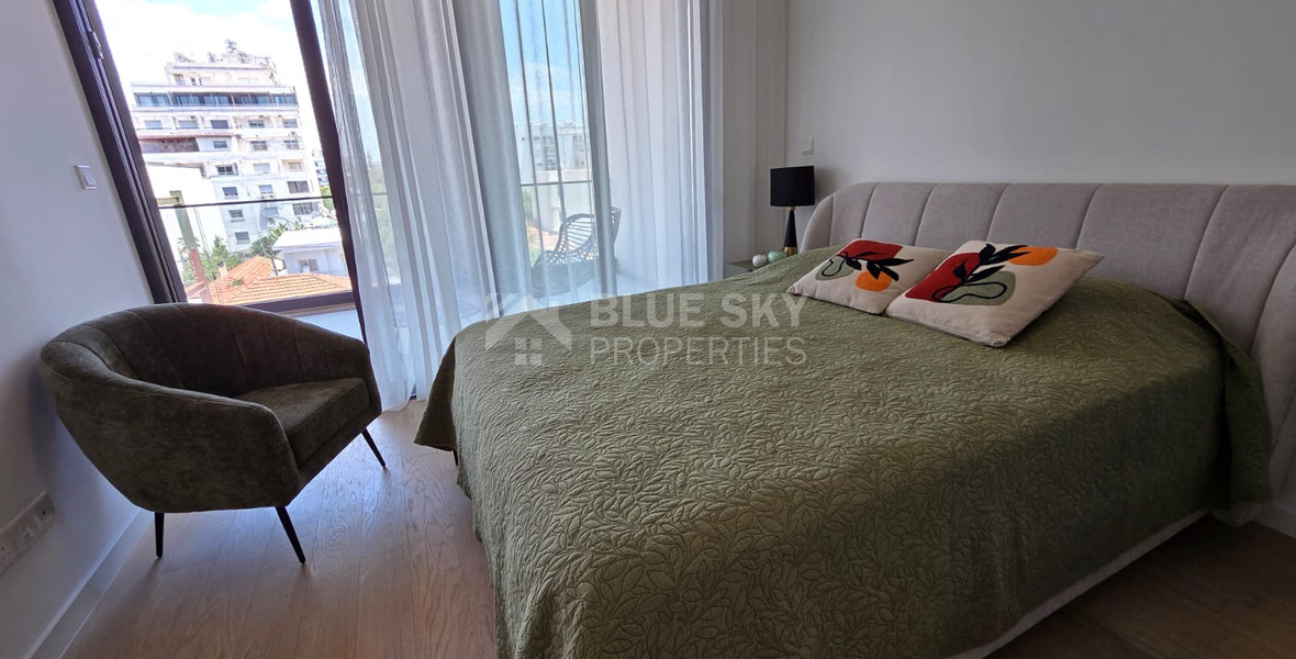 Brand-New Fully Furnished Two Bedroom Apartment for Rent in Historical Limassol Near the Seafront