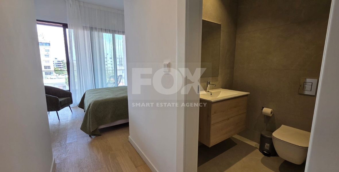 Brand-New Fully Furnished Two Bedroom Apartment for Rent in Historical Limassol Near the Seafront