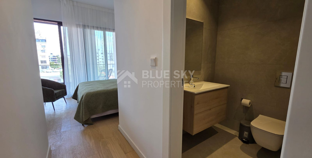 Brand-New Fully Furnished Two Bedroom Apartment for Rent in Historical Limassol Near the Seafront