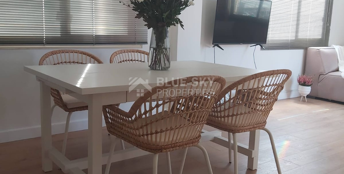 Fully Furnished 2-Bedroom Apartment with Office in Katholiki
