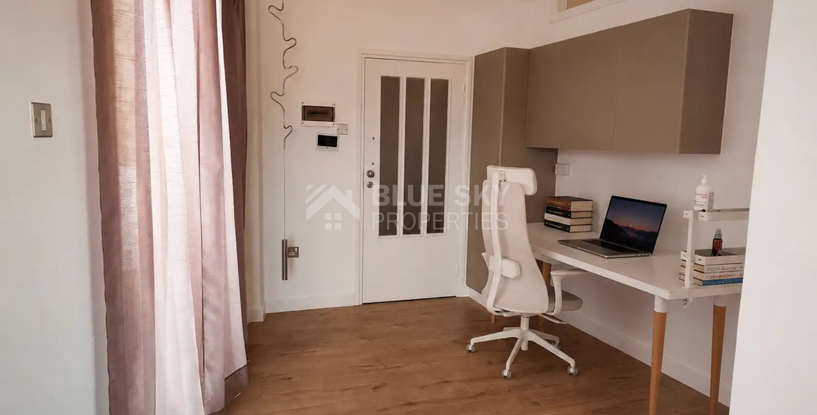 Fully Furnished 2-Bedroom Apartment with Office in Katholiki