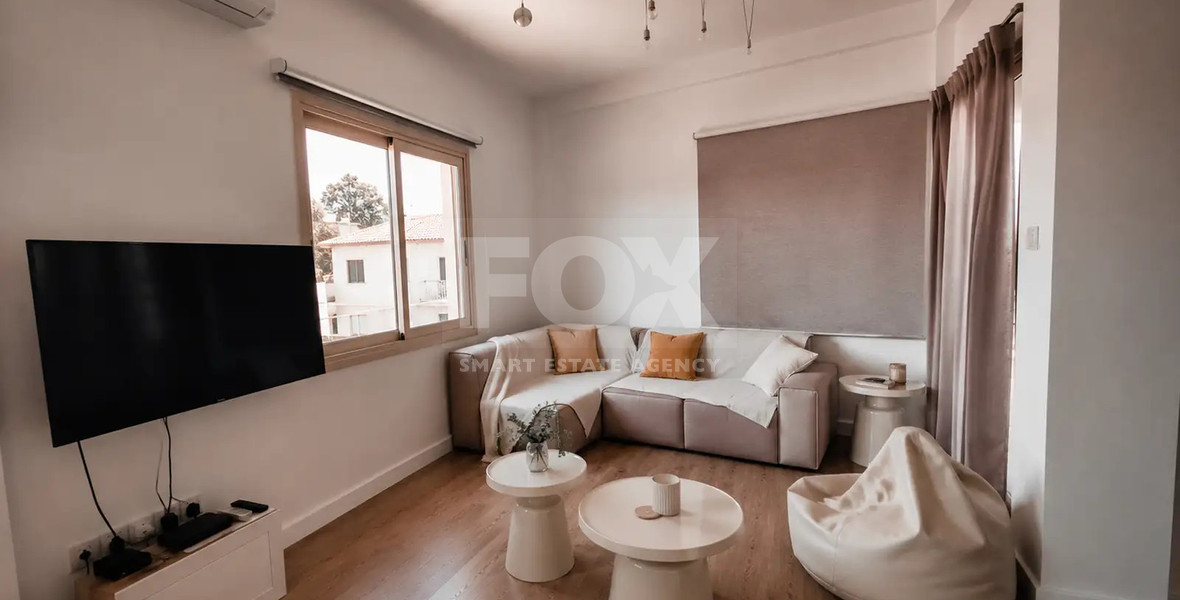 Fully Furnished 2-Bedroom Apartment with Office in Katholiki
