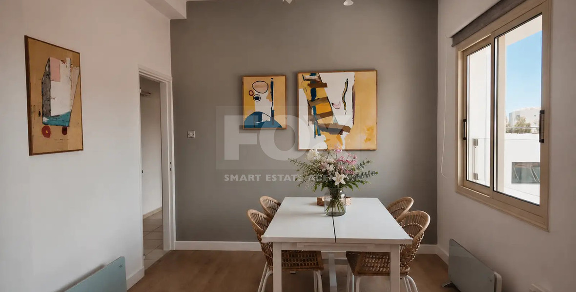 Fully Furnished 2-Bedroom Apartment with Office in Katholiki