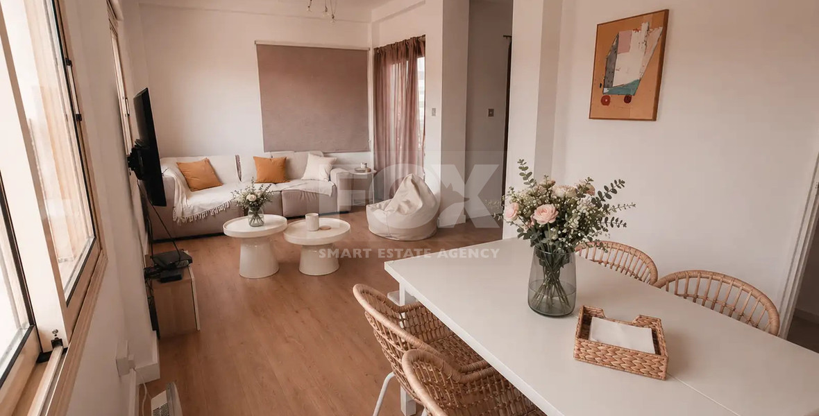Fully Furnished 2-Bedroom Apartment with Office in Katholiki
