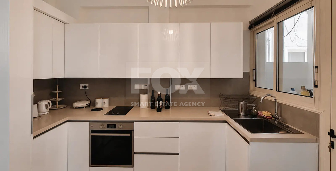 Fully Furnished 2-Bedroom Apartment with Office in Katholiki