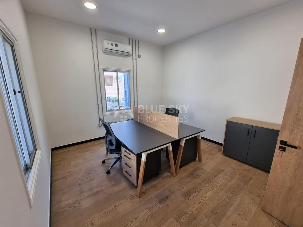 Prime Renovated Office in Limassol City Center – Ideal for 15–20 People
