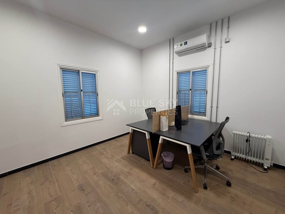 Prime Renovated Office in Limassol City Center – Ideal for 15–20 People
