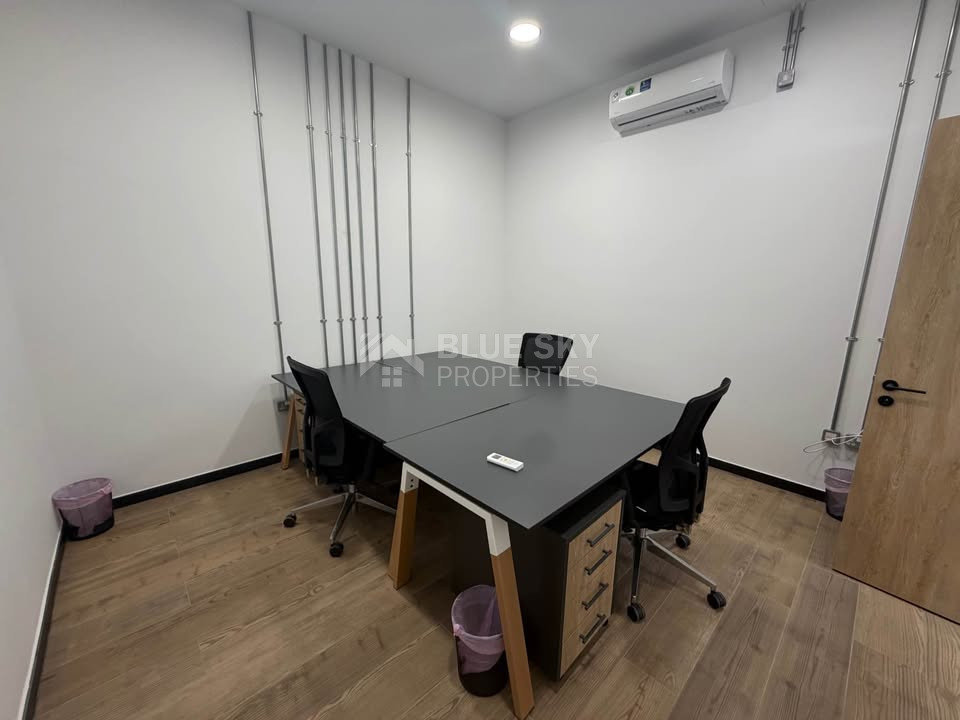 Prime Renovated Office in Limassol City Center – Ideal for 15–20 People