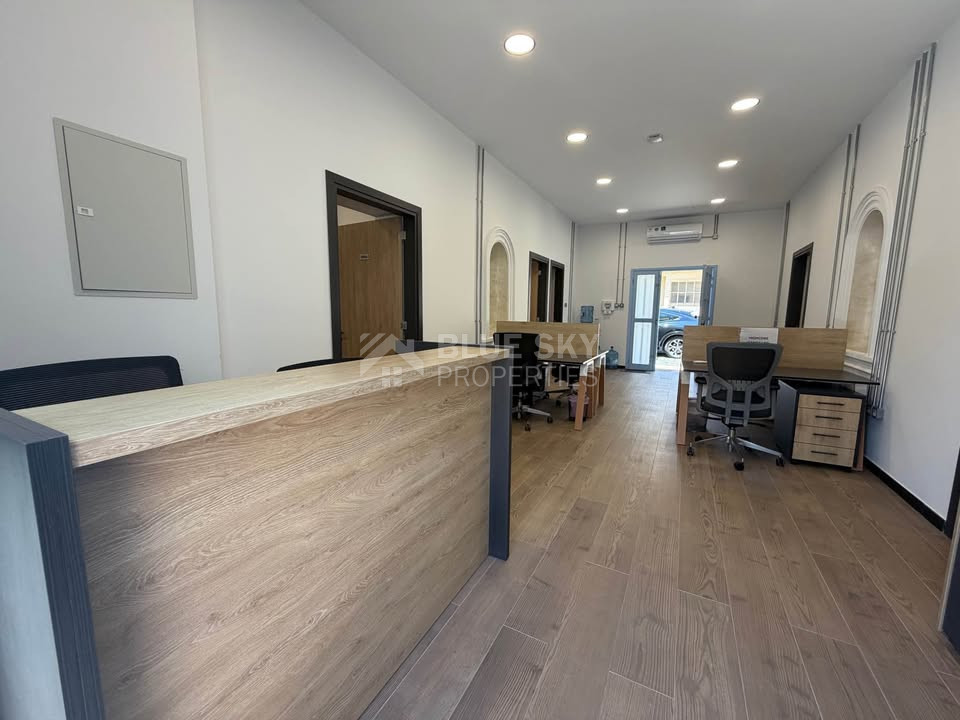 Prime Renovated Office in Limassol City Center – Ideal for 15–20 People