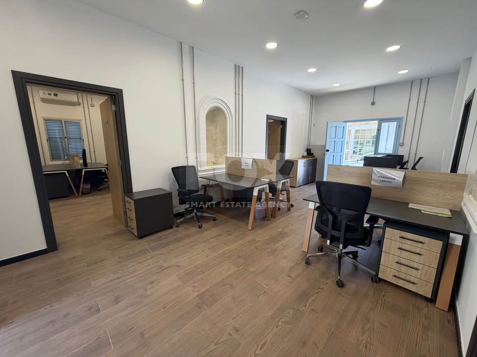 Prime Renovated Office in Limassol City Center – Ideal for 15–20 People