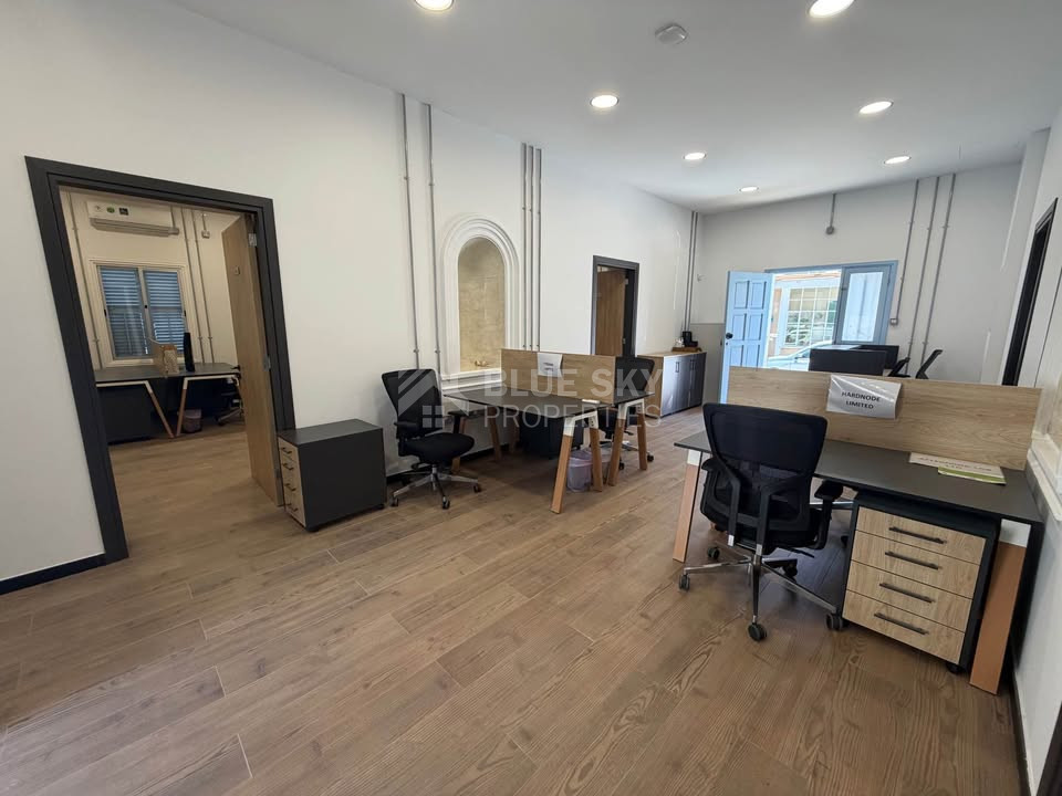 Prime Renovated Office in Limassol City Center – Ideal for 15–20 People