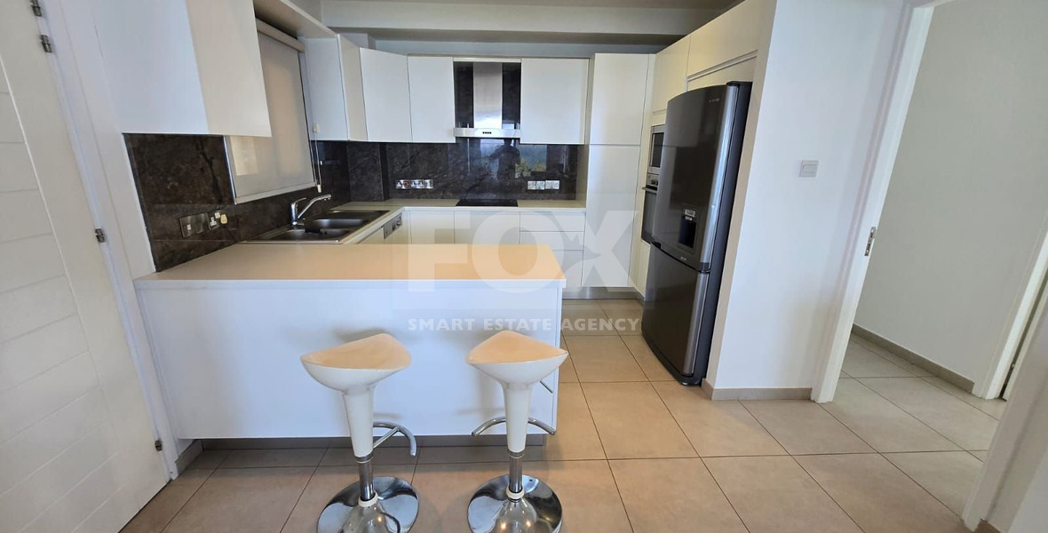 Seafront Three-Bedroom Penthouse for Rent in Germasogeia - Dasoudi Area