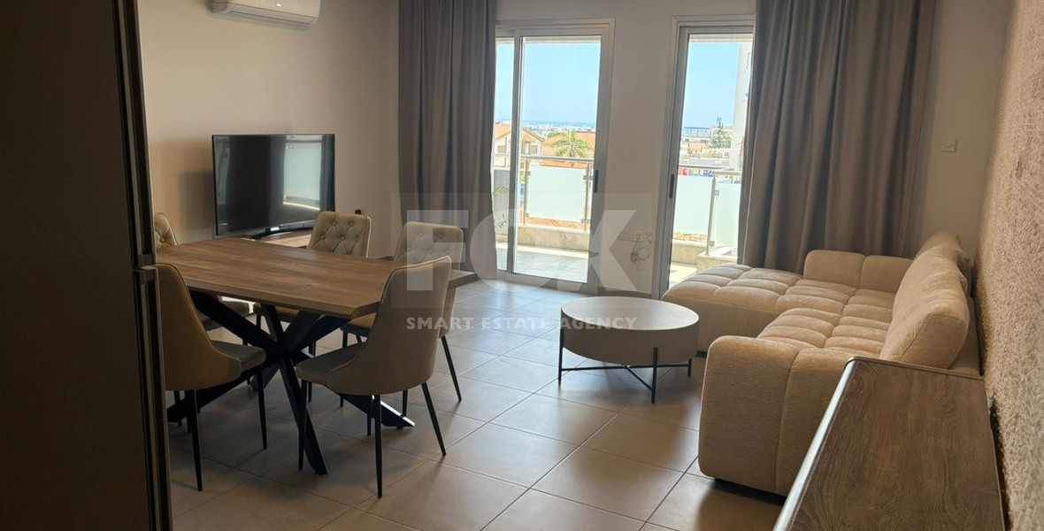 Modern 2-Bedroom Furnished Apartment for Rent in Ypsonas